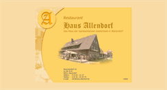 Desktop Screenshot of haus-allendorf.de