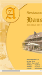 Mobile Screenshot of haus-allendorf.de