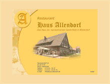 Tablet Screenshot of haus-allendorf.de